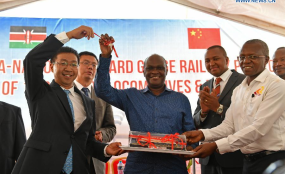Kenya Received Six Locomotives from China 