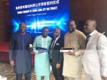 Sierra Leone Signed an Agreement with Chinese Company for 200 Buses
