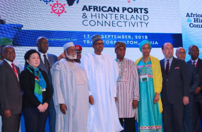 dent of Nigeria urges African countries to improve ports infrastructure