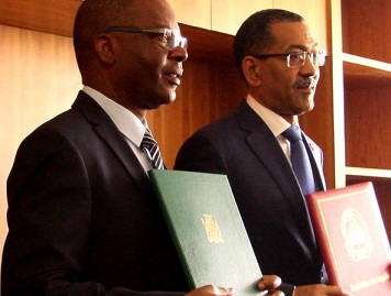 Zambian and Angola have signed an MOU on trade in oil and gas worth US$ 5 billion