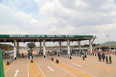 Zambia government pays K53m for make shift tollgate