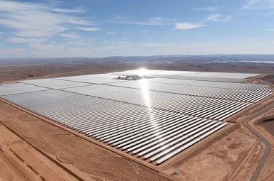 "Desert to Power" Plan Set forth in Morocco