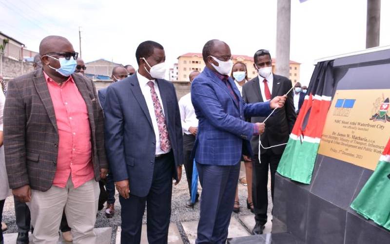 Construction of Sh20b housing project kicks off in Athi River