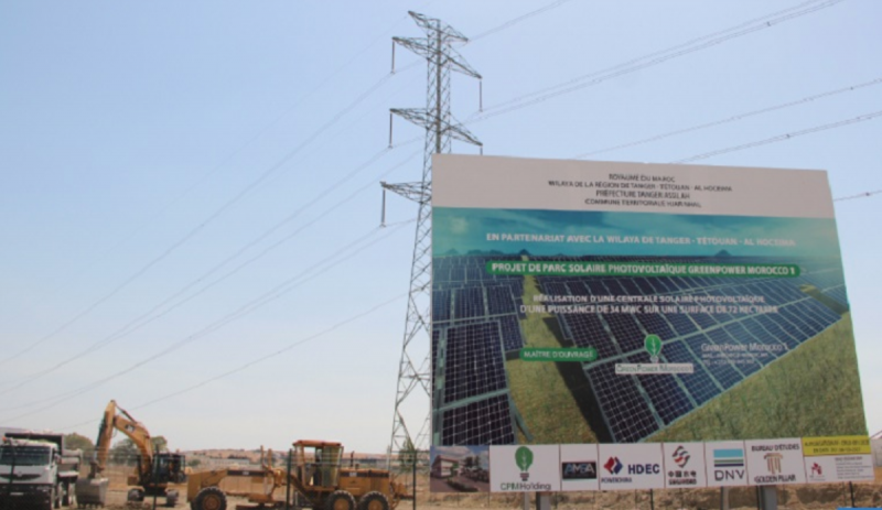 Tangier Launches Construction of Region's First Solar Power Plant
