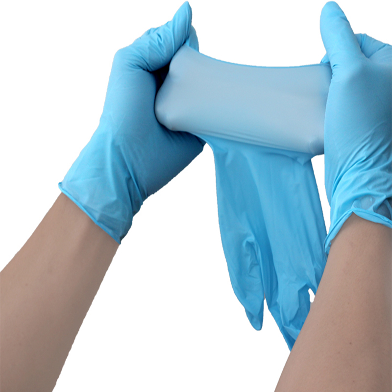 100 Pcs Black Blue Powder Free work gloves Industrial Surgic Pvc Blue Black Tattoo Nitrile Gloves- buying leads
