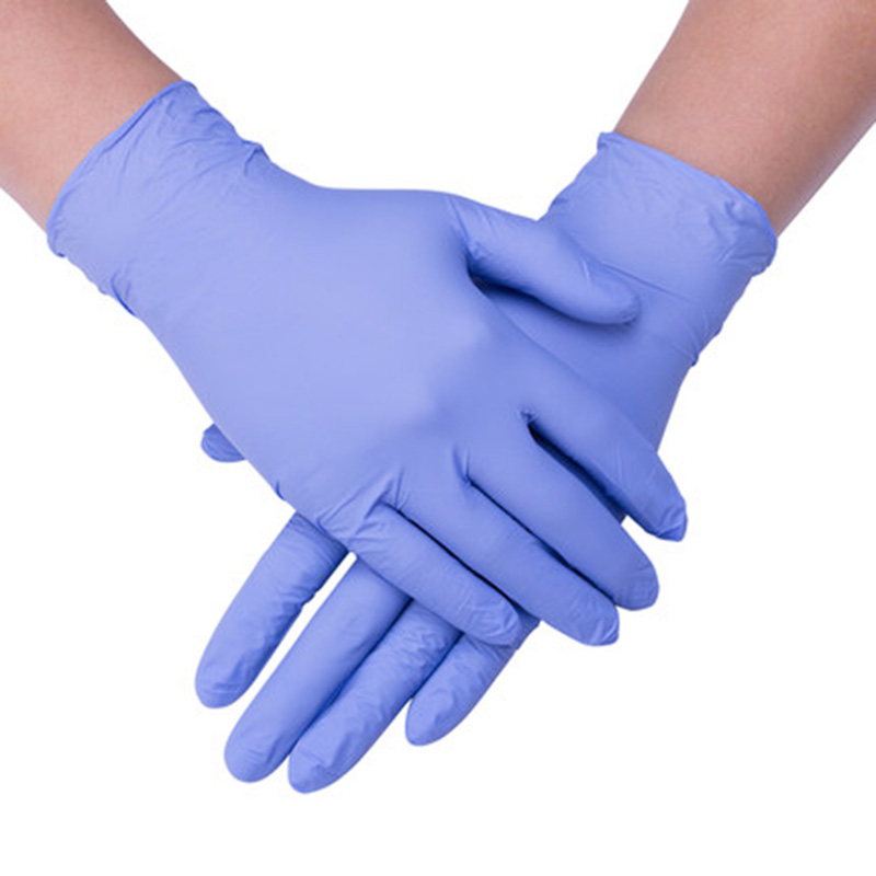 100 Pcs Black Blue Powder Free work gloves Industrial Surgic Pvc Blue Black Tattoo Nitrile Gloves - buying leads