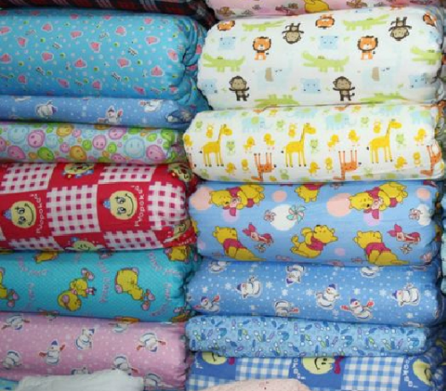100%Cotton Flannel Fabric for Garment