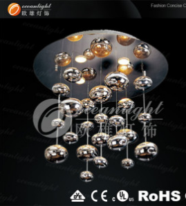 Murano Glass Lighting, Chandelier Lamp Glass Ball Pendant Light, Glass Lighting (OM802-60)