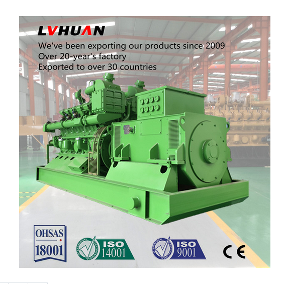 Best in China Generator Manufacturer Supplied 500kw Natural Gas Generator