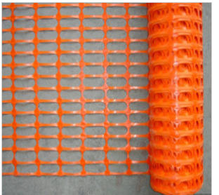 China Exporting Zhuoda Brand Plastic Orange Safety Net