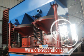 Gold Mineral Iron Ore Tin Mining Diaphragm Jig Beneficiation Plant