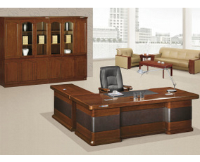 L Shape Modern Wooden Furniture Executive Office Table (CM-003) - buying leads