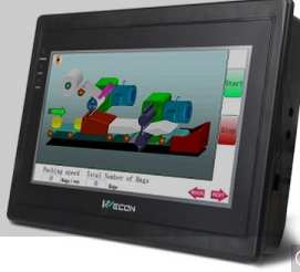 Wecon 7 Inch TFT HMI Touch Screen for Automation Control