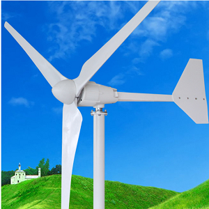 2000W 48/96V AC Horizontal Axis Wind Driven Generator with Controller/Inverter