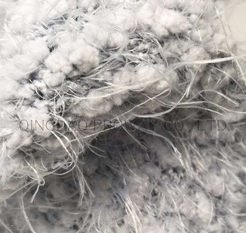 Fluffy Pompom Yarn in 100%Polyester