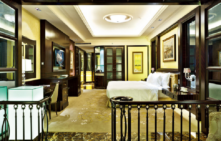 Luxury Star Hotel President Bedroom Furniture Sets/Standard King Single Room Furniture/Modern Classic Single Room Furniture (GL-111)