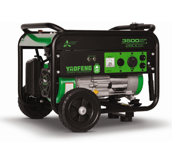 2250 Watts Portable LPG Generator Withe EPA, Carb, CE, Soncap Certificate (YFG3500L)