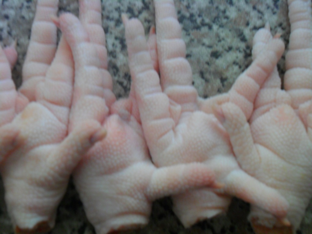 Frozen Chicken Paws Grade A-Brazil Origin