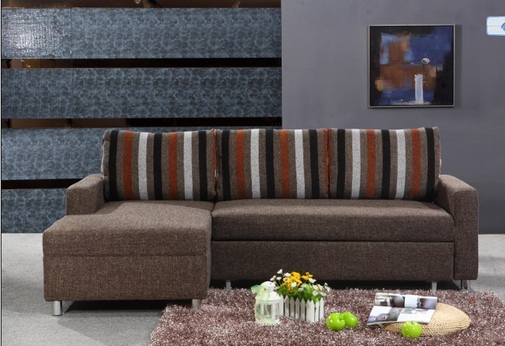 Functional Fabric Furniture Sectional Fold out Sofa Bed
