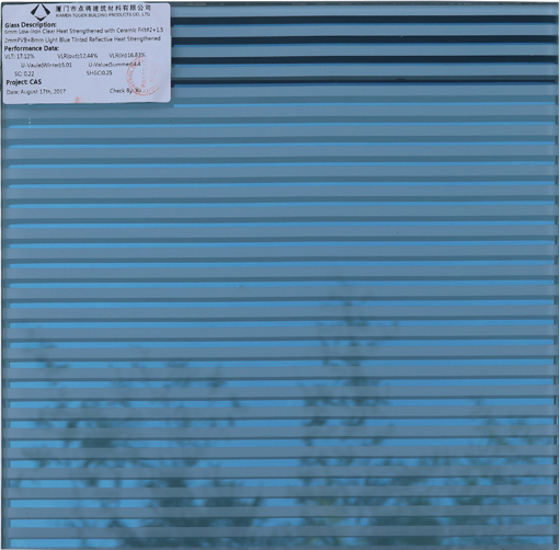 Flat Laminated Double Glazing Glass for Curtain Wall