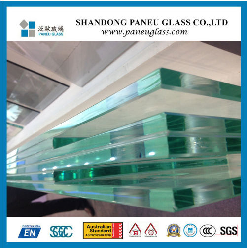 Laminated Glass of Clear Colorful PVB and Spg