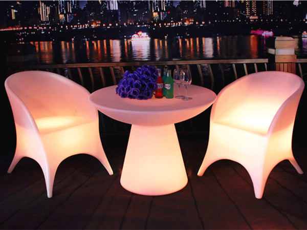 New design waterproof use commercial furniture illuminated led bar counter table made in China - buying leads