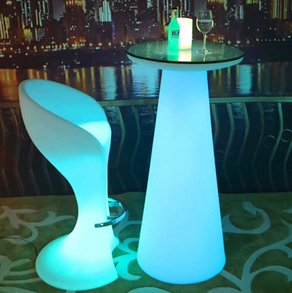 led furniture high top led bar table made in China - buying leads