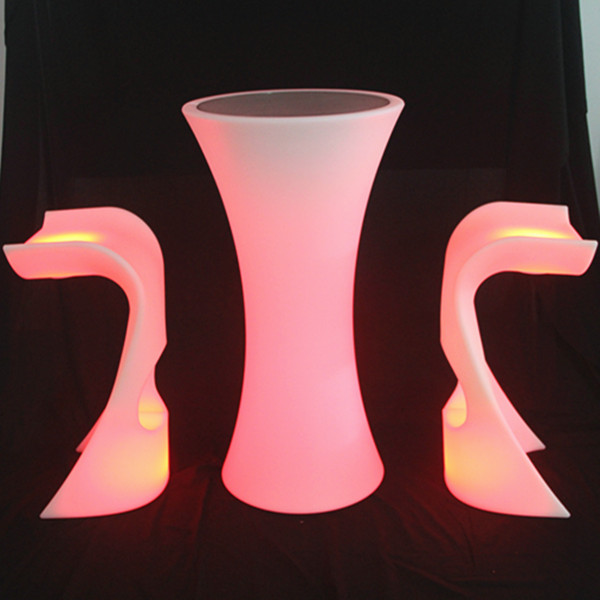 Rechargeable Illuminated led bar counter China factory led furniture - buying leads