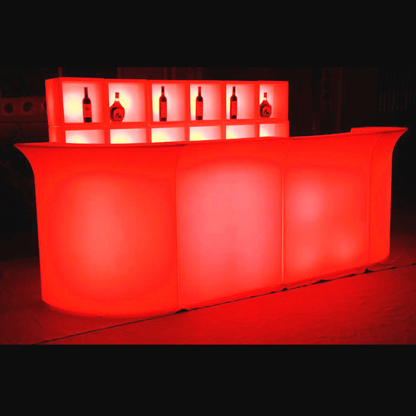 Illuminated led furniture hot sale led table cocktail chair ktv bar table- buying leads
