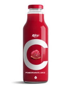 280ml Glass Bottle Pomegranate Juice