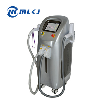 2 handles 2 in 1 diode laser hair removal Diode Laser 808nm nd yag laser Beauty Equipment