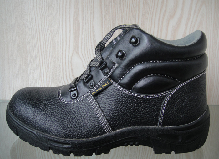 Professional Black MID-Cut Safety Shoe (HQ1537)