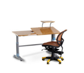 Adjustable Height Kids Study Table and Chair