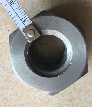 Carbon steel or stainless steel hex nuts