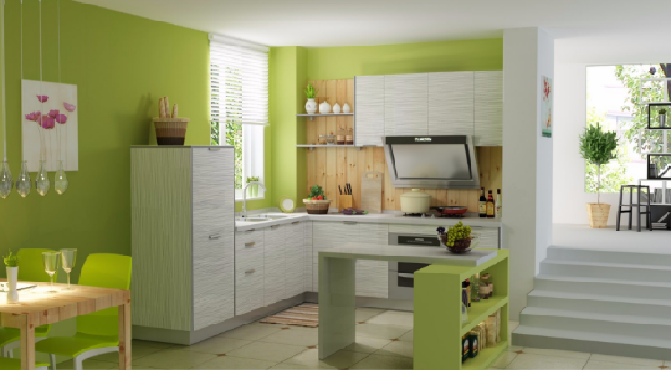 Modern Design Melamine Kitchen Cabinet