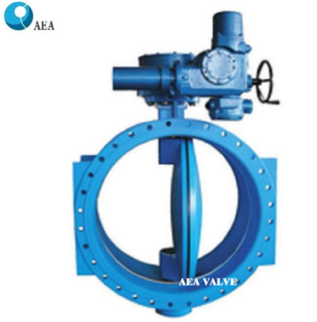 Awwa C504, API 609 Ductile Iron Concentric Double Flanged End Butterfly Valve