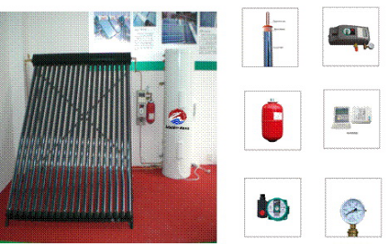 Heat pipe  split pressure solar water heater  - buying leads