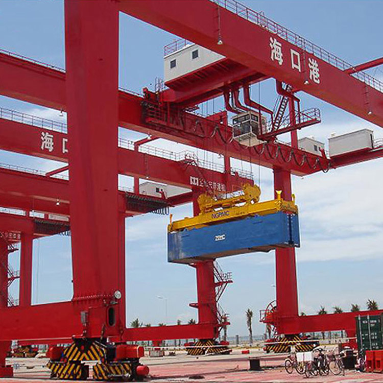 100 Ton Double Girder Goliath Container Lifter Rmg Gantry Crane Price