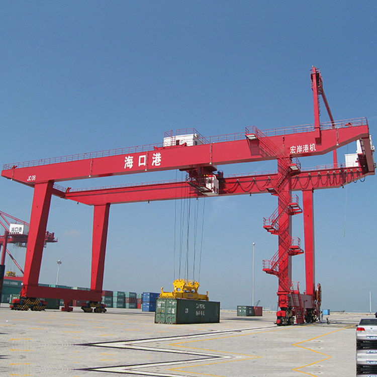 Container Gantry Cost Rmg Double Girder Used Rail Mounted Portal Crane - buying leads