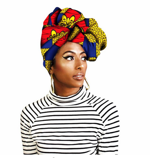 Fashion african head scarf print cotton high quality women african clothing bazin rich Headwear wax A18H002 - buying leads