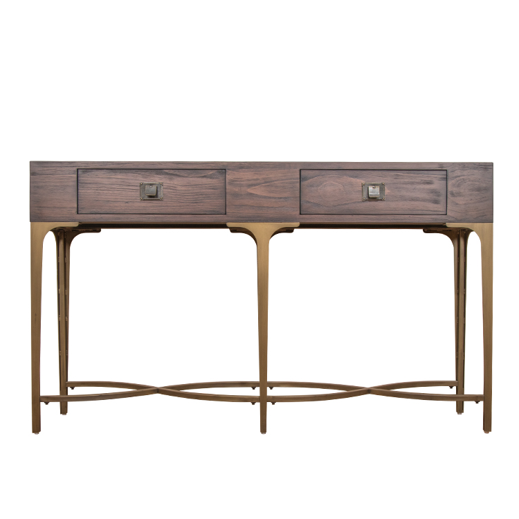 Console table with two drawers