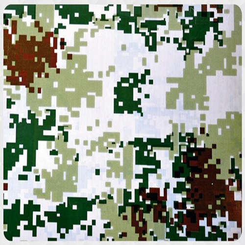 Camouflage track steel sheet