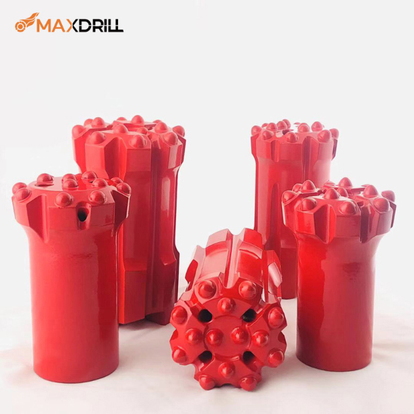 Maxdrill GT60 thread button bits for bench&long hole drilling