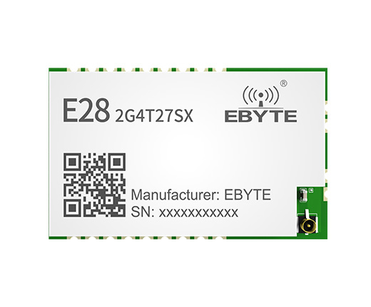 Ebyte Semtech SX1280 UART 7Km Range 2.4GHz 27dBm SMD 25*40.5mm CE RoHs FCC LoRa Wireless