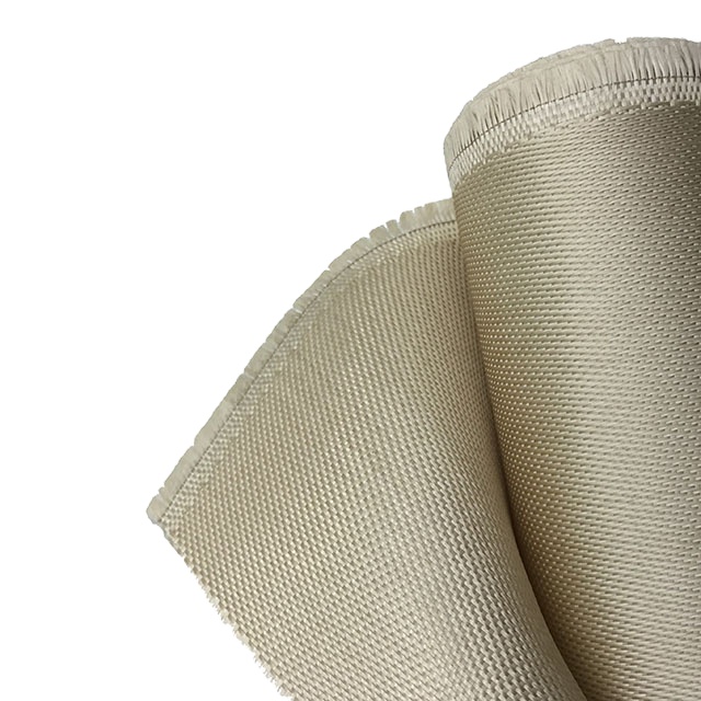 1000C High Temperature 96% SiO2 High Silica Fabric For Thermal Insulation Cover