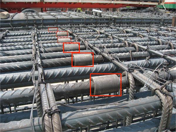 Steel bar connecting sleeve , rebar splicing coupler for construction - buying leads