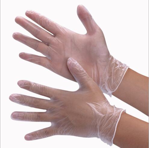 M4.5g Disposable Vinyl PVC Glovees Powder Free White Blue Examination Glovees Wholesale Price China Manufacturers