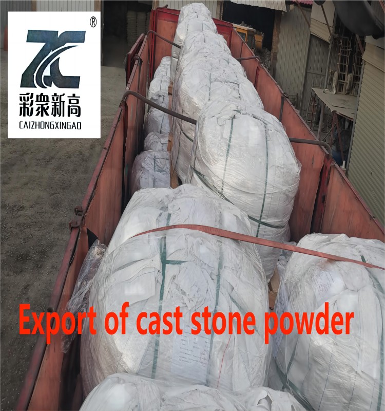 Diabase cast stone powder