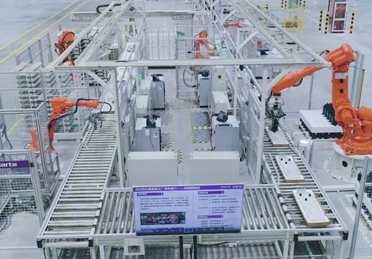 Air conditioner production line